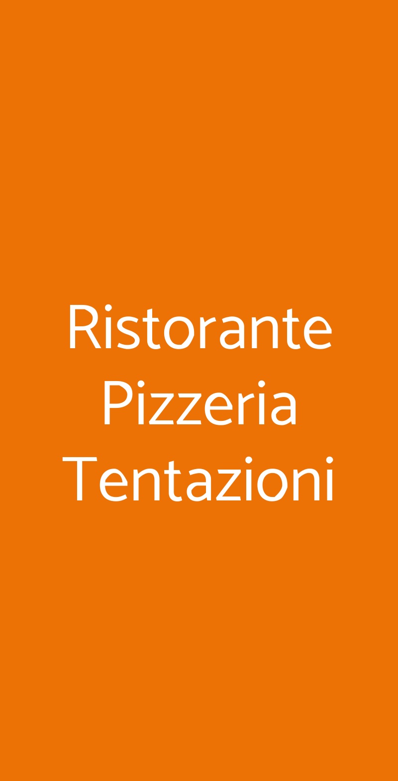 Ristorante Pizzeria Tentazioni, Vigevano