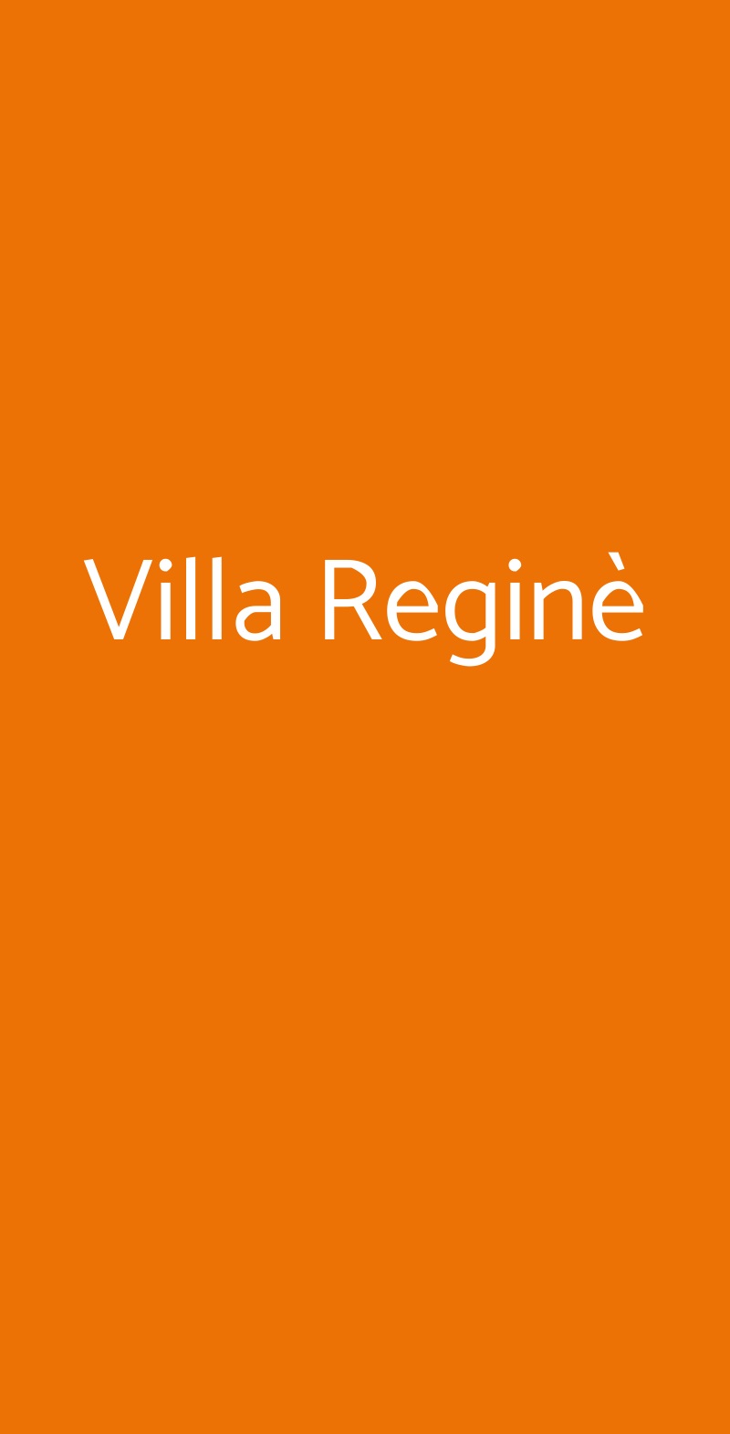 Villa Reginè, Ercolano