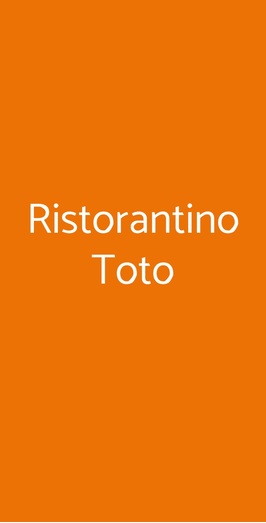 Ristorantino Toto, Pavia