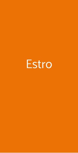 Estro