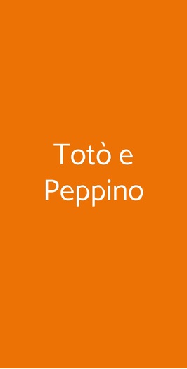 Totò E Peppino