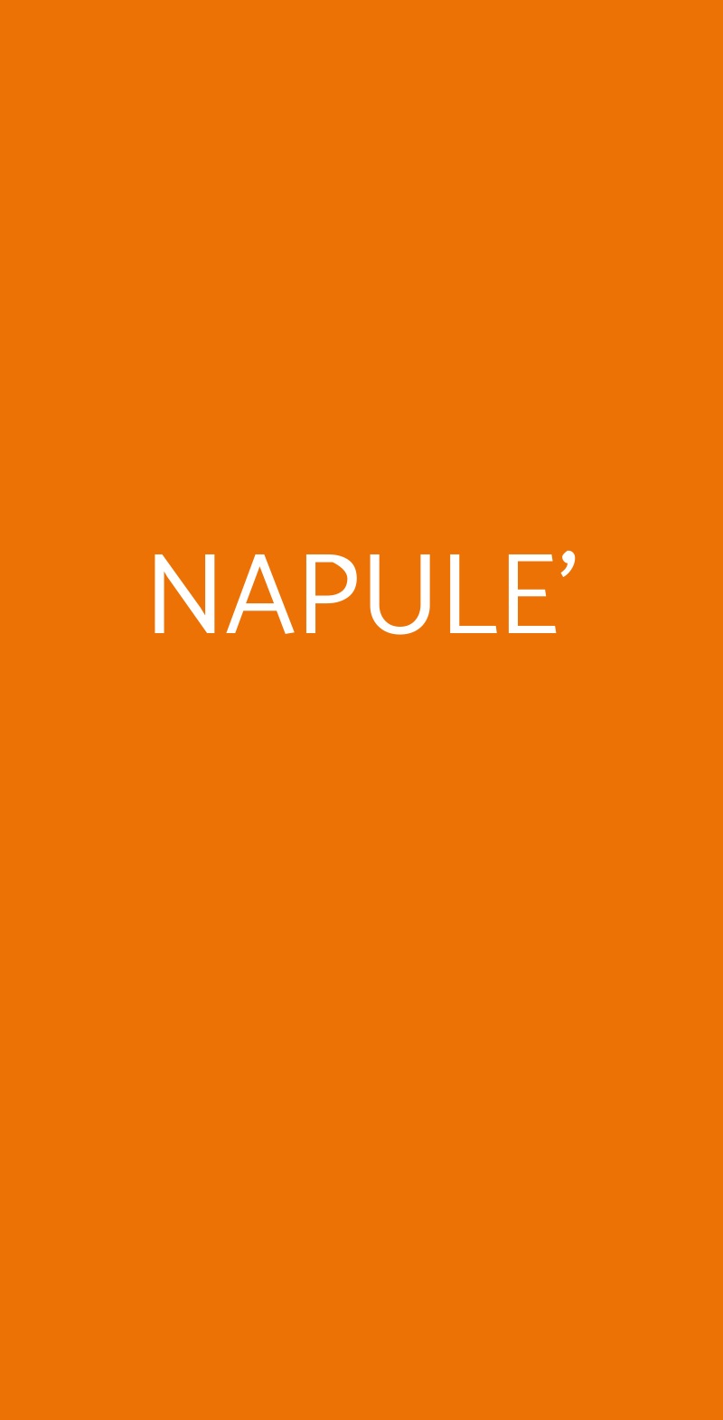 Napule', Occhiobello