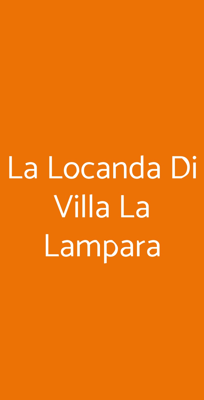 La Locanda Di Villa La Lampara Giugliano in Campania menù 1 pagina