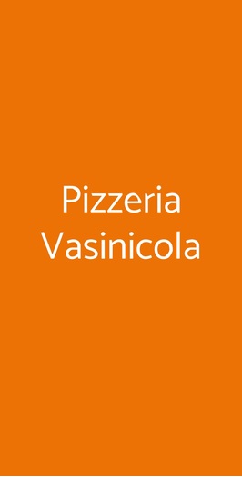 Pizzeria Vasinicola, Napoli