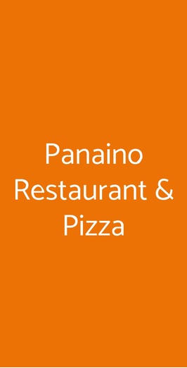 Panaino Restaurant & Pizza, Lauria