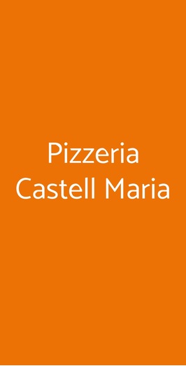 Pizzeria Castell Maria, Potenza