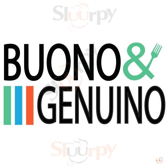 BUONO & GENUINO Roma menù 1 pagina