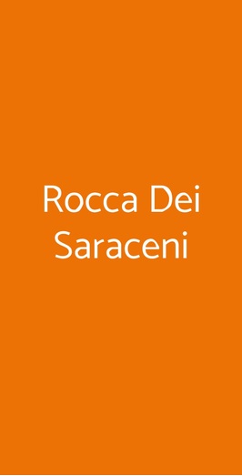 Rocca Dei Saraceni, Regalbuto
