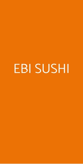 Ebi Sushi, Torino