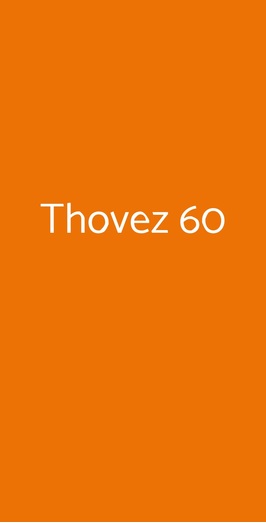 Thovez 60, Torino