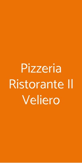 Pizzeria Ristorante Il Veliero, Torino