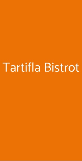 Tartifla Bistrot, Torino