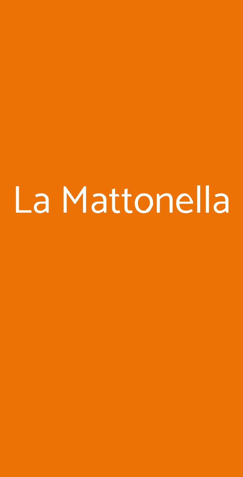 La Mattonella Augusta menù 1 pagina