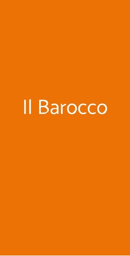 Il Barocco