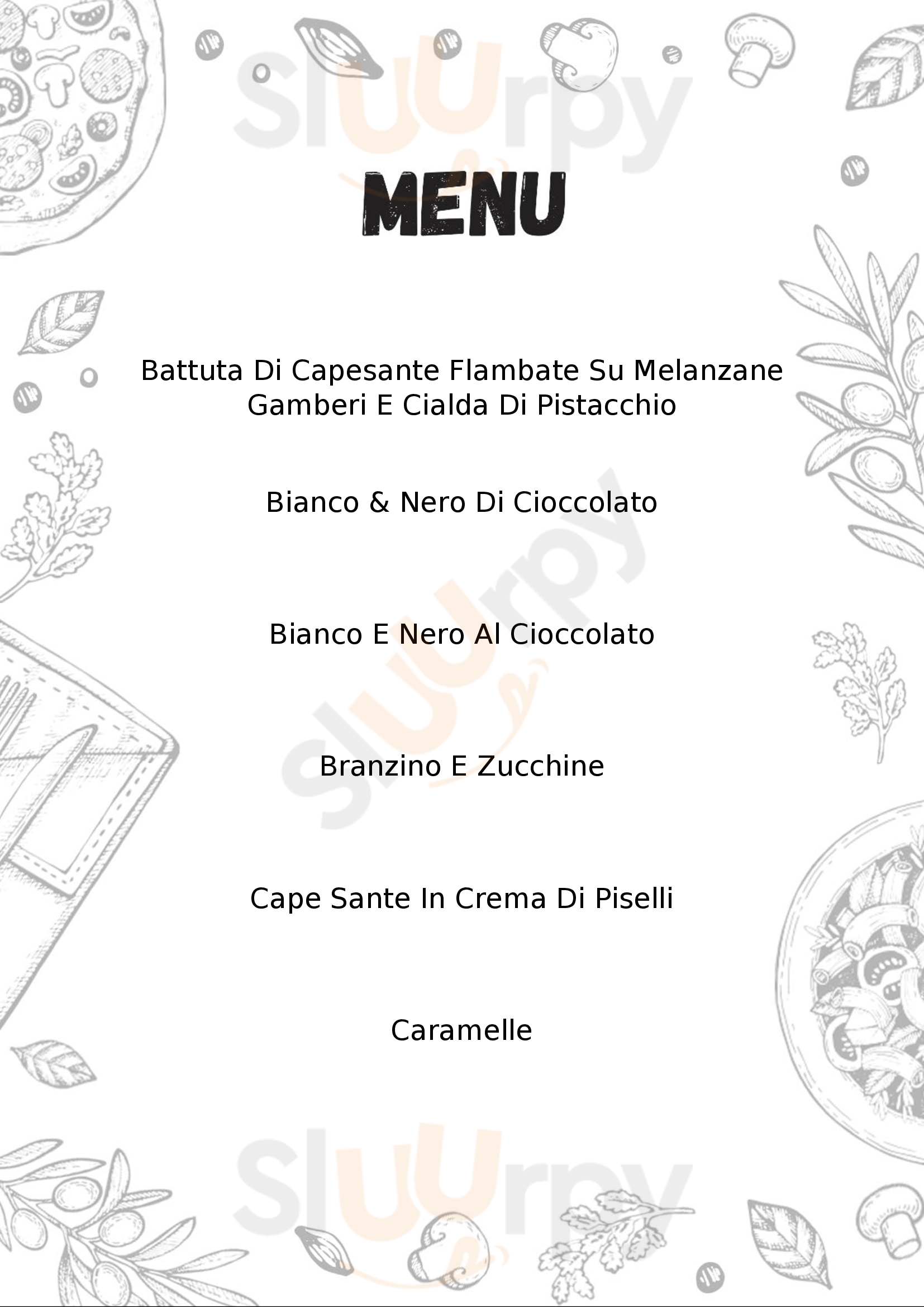 Ristorante Delfino SNC Moncalieri menù 1 pagina