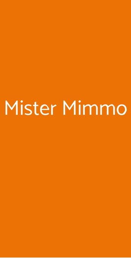 Mister Mimmo, Torino