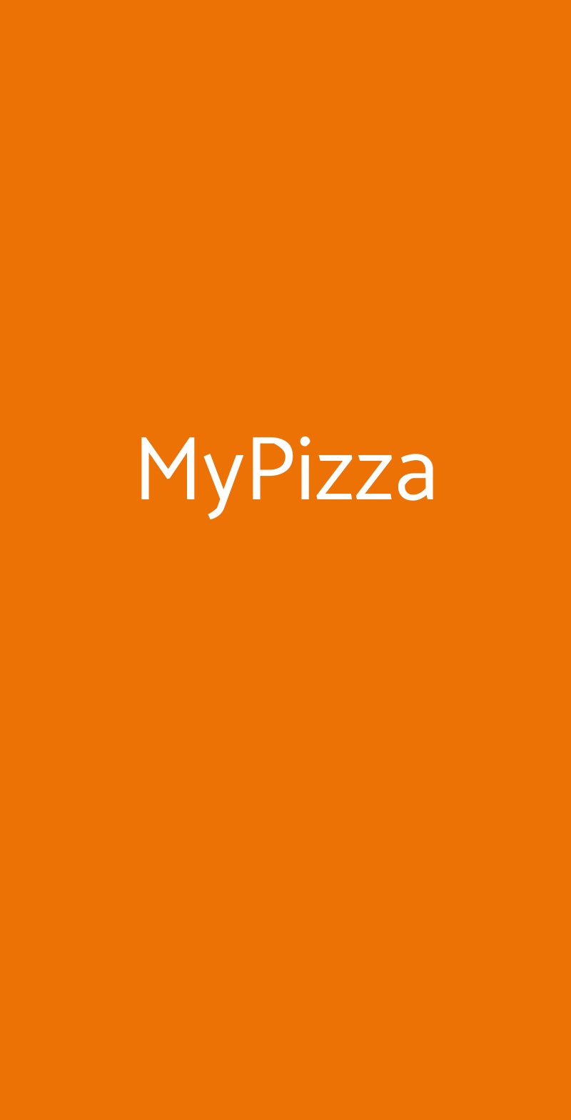 MyPizza Torino menù 1 pagina