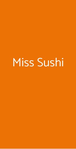 Miss Sushi, Torino