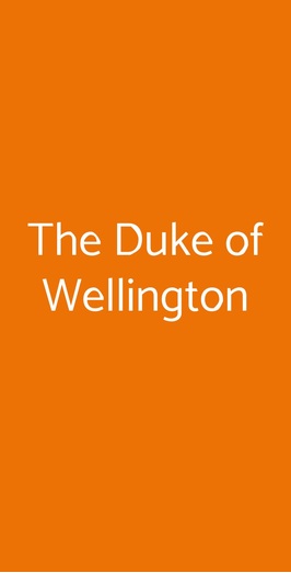 The Duke Of Wellington, Torino