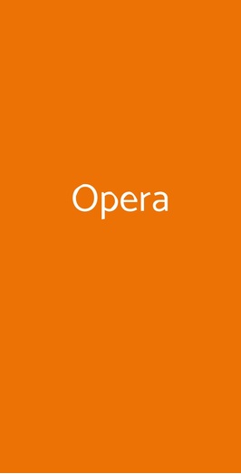 Opera, Curinga