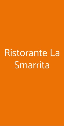 Ristorante La Smarrita, Torino