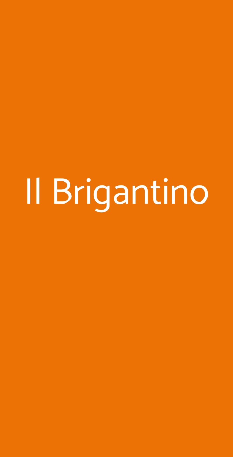 Il Brigantino Torino menù 1 pagina
