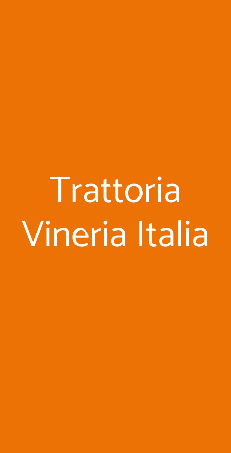 Trattoria Vineria Italia Villarbasse menù 1 pagina