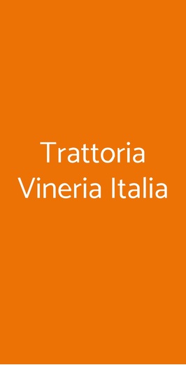 Trattoria Vineria Italia, Villarbasse