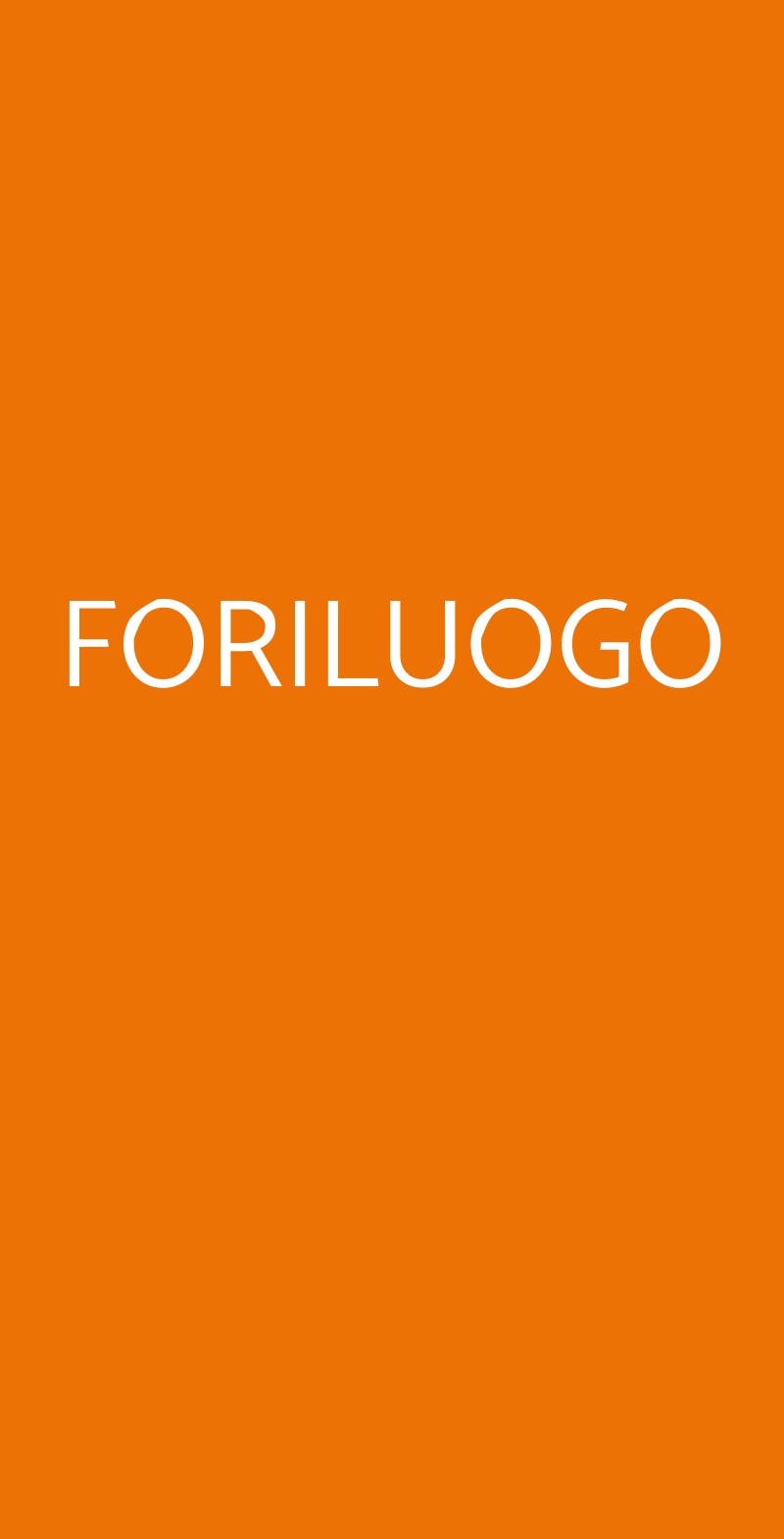 Foriluogo, Scandicci