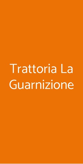 Trattoria La Guarnizione, Torino