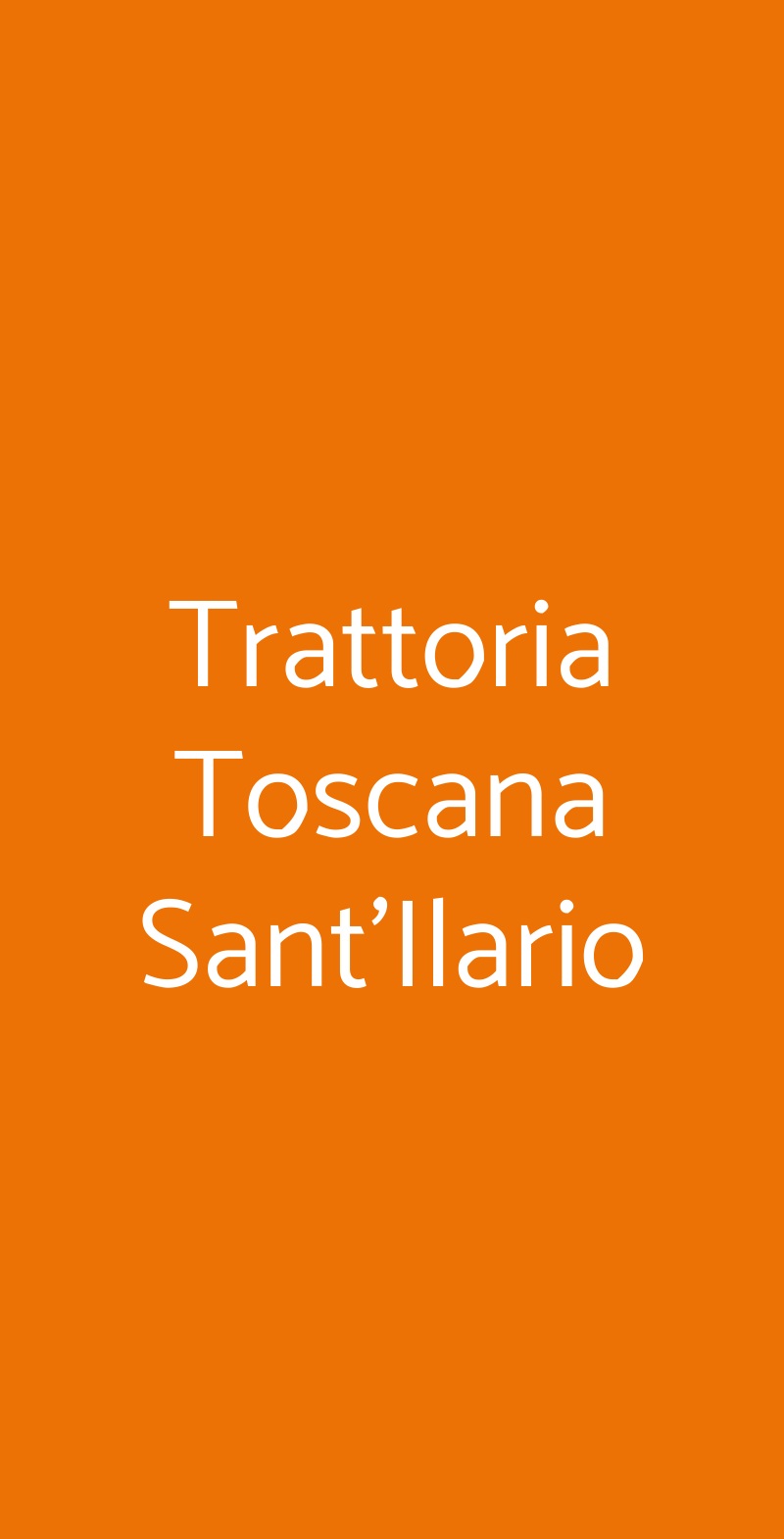 Trattoria Toscana Sant'Ilario Gambassi Terme menù 1 pagina