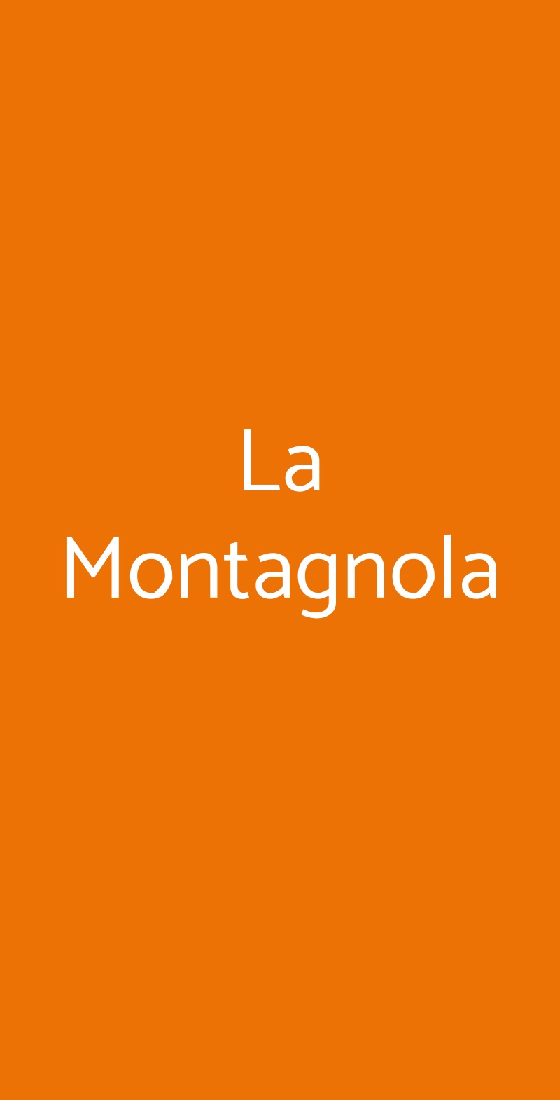 La Montagnola Gambassi Terme menù 1 pagina