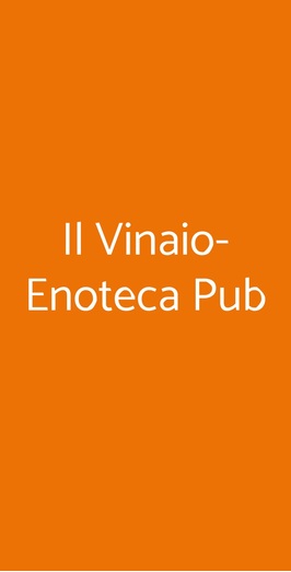 Il Vinaio-enoteca Pub, Greve in Chianti