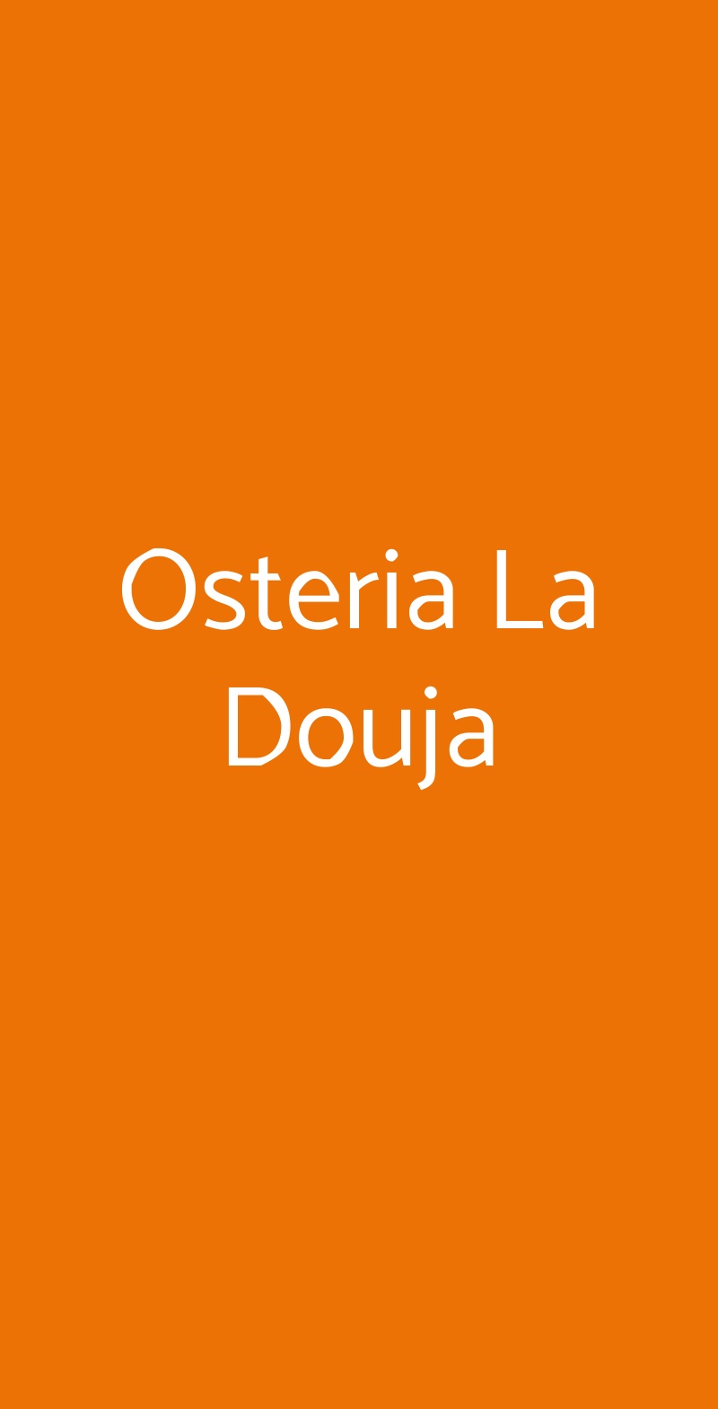 Osteria La Douja, Collegno