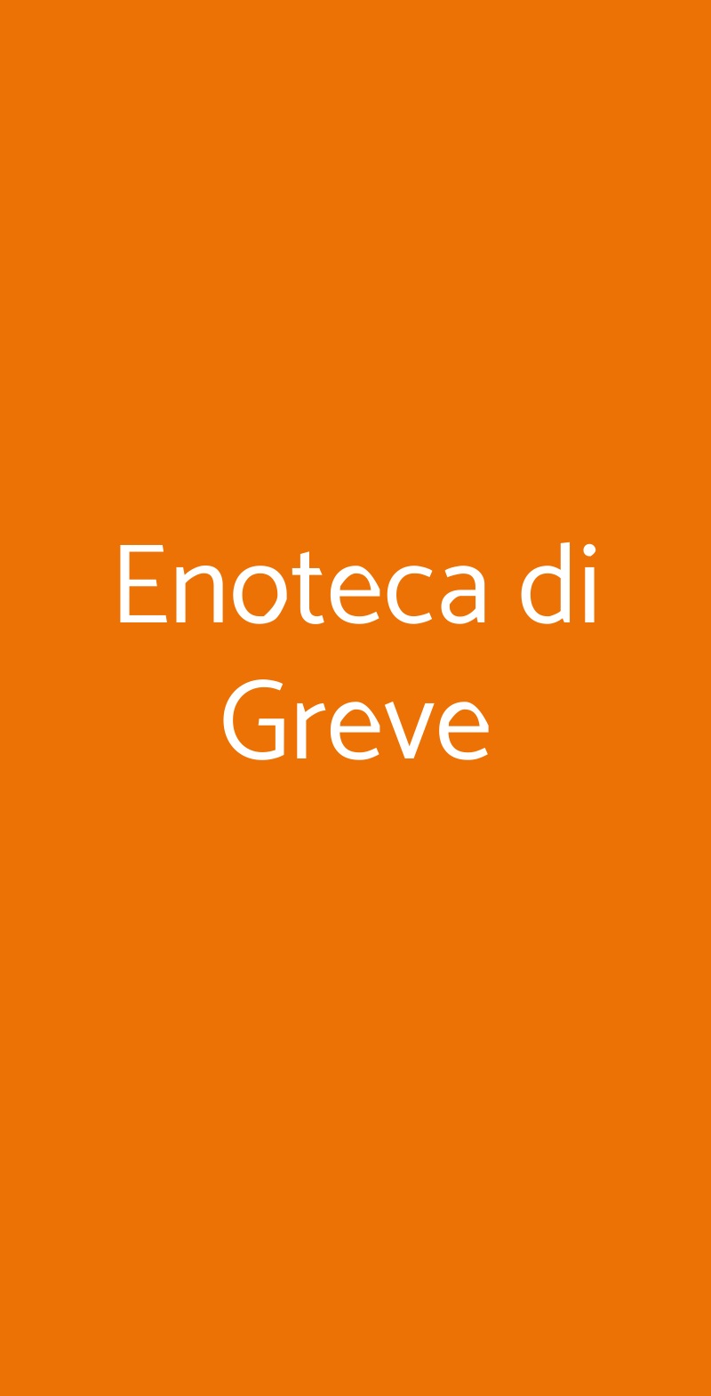 Enoteca Di Greve, Greve in Chianti