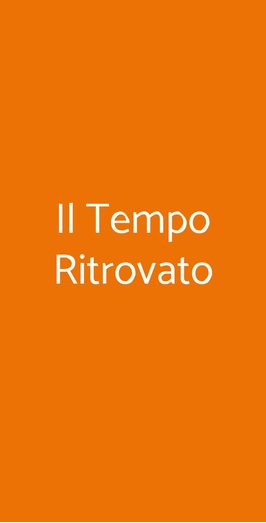 Il Tempo Ritrovato, Torino