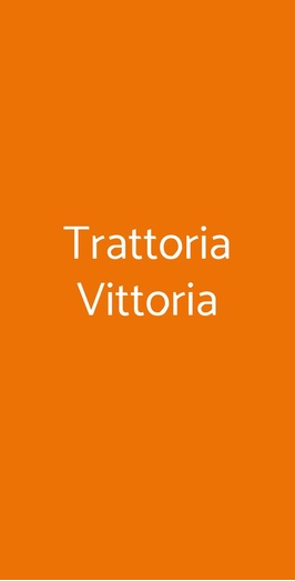 Trattoria Vittoria