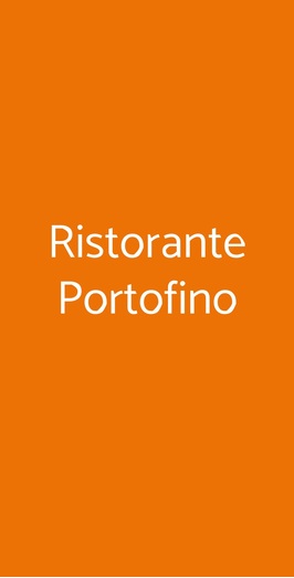 Ristorante Portofino, Firenze