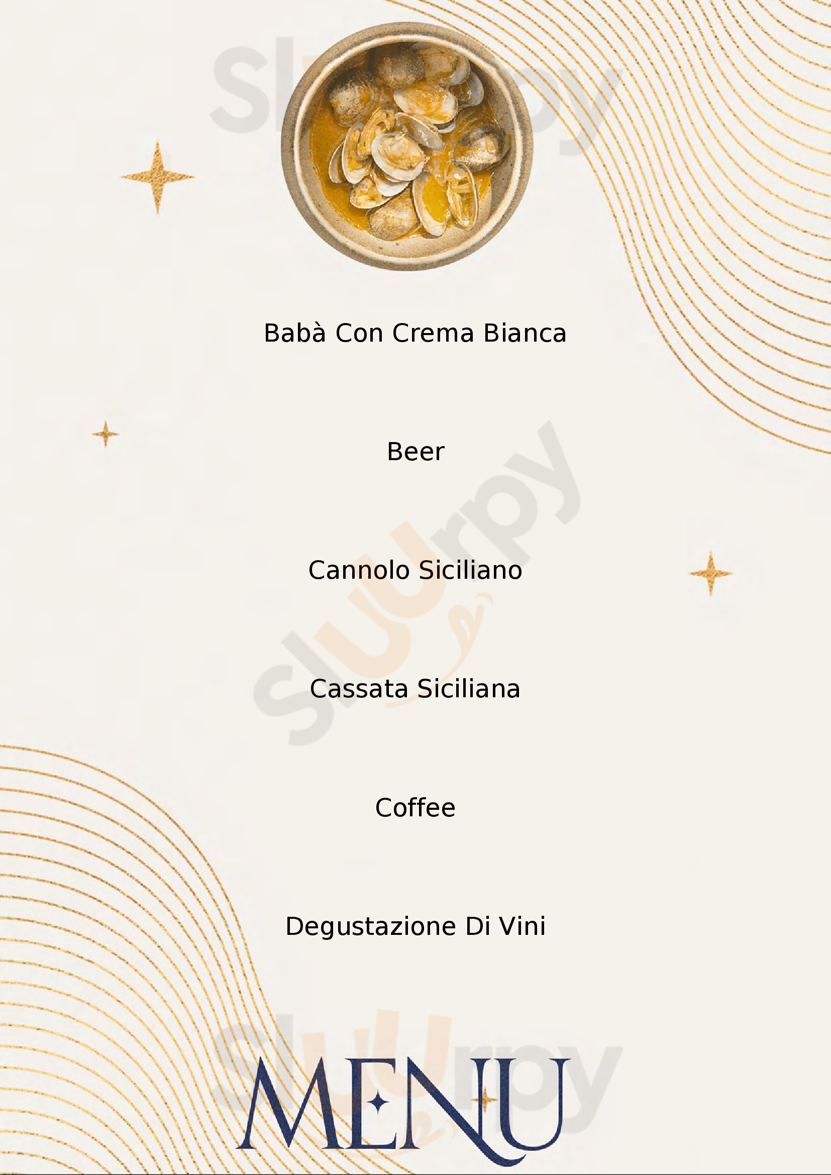 Gran Caffe Reggio Calabria menù 1 pagina