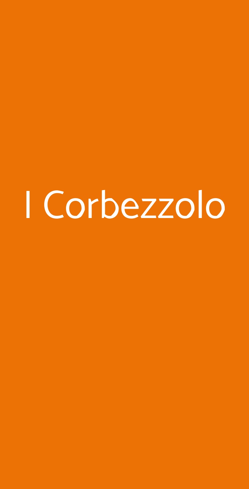 I Corbezzolo Borgo San Lorenzo menù 1 pagina