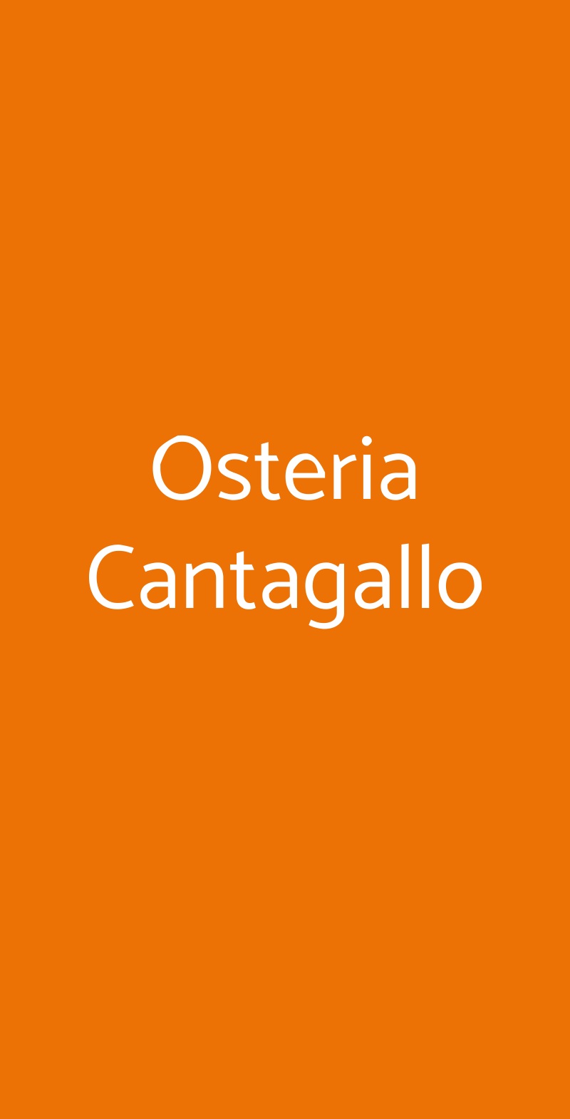 Osteria Cantagallo, Capraia e Limite