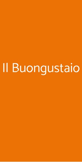 Il Buongustaio, Bollengo