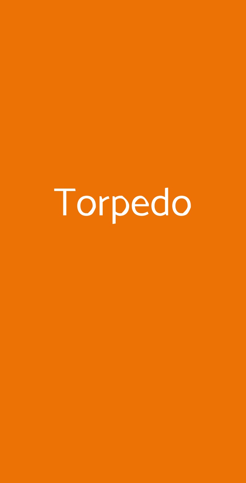 Torpedo Torino menù 1 pagina
