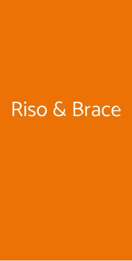 Riso & Brace, Empoli