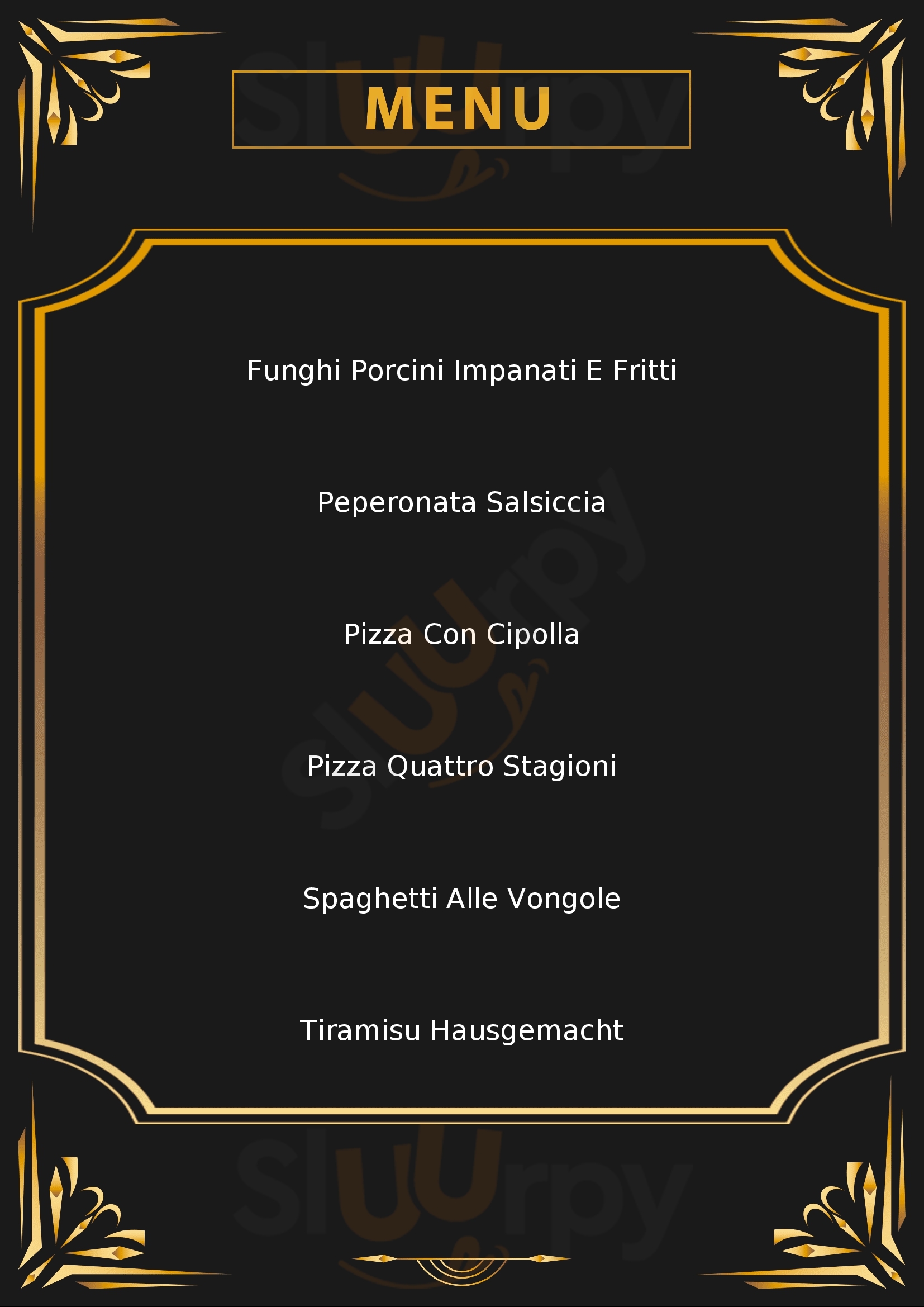 Pizzeria All'Emanuel Vittorio Chieri menù 1 pagina