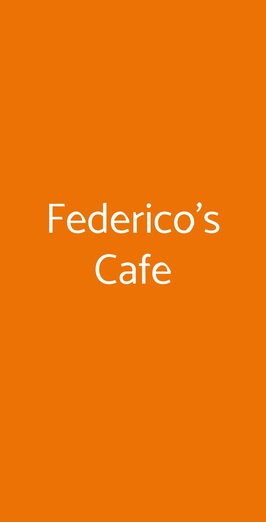 Federico's Cafe, Pula
