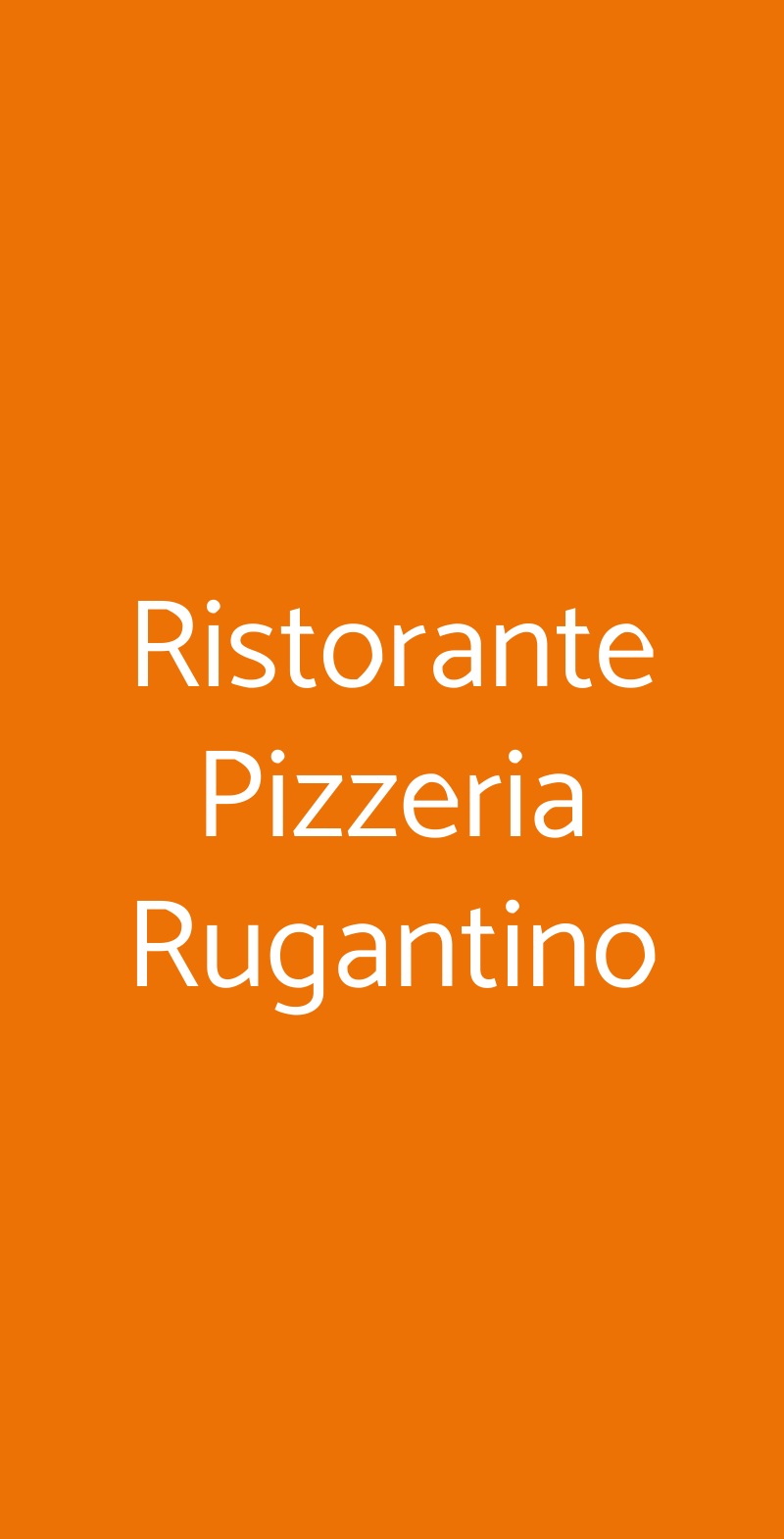 Ristorante Pizzeria Rugantino Empoli menù 1 pagina