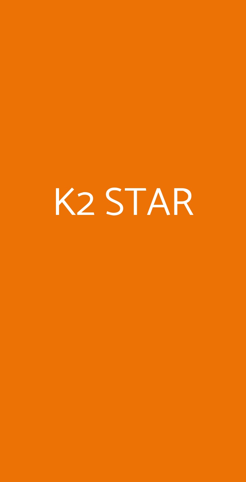 K2 STAR Bologna menù 1 pagina