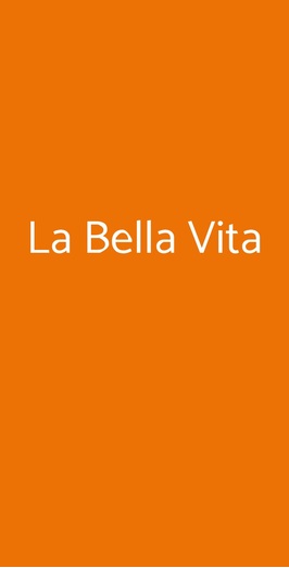 La Bella Vita, Firenze