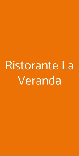 Ristorante La Veranda
